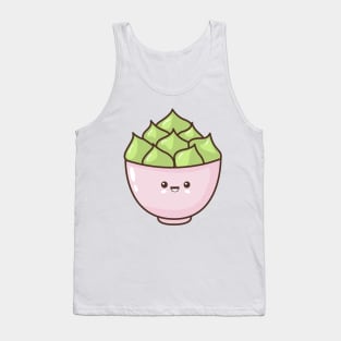 Cacti Cute Kawaii Pot Plant Tank Top